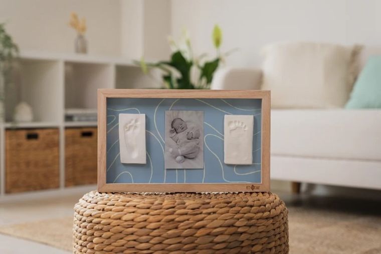 Petit Artichaut, Fale, ramka na dwa odciski i zdjęcie