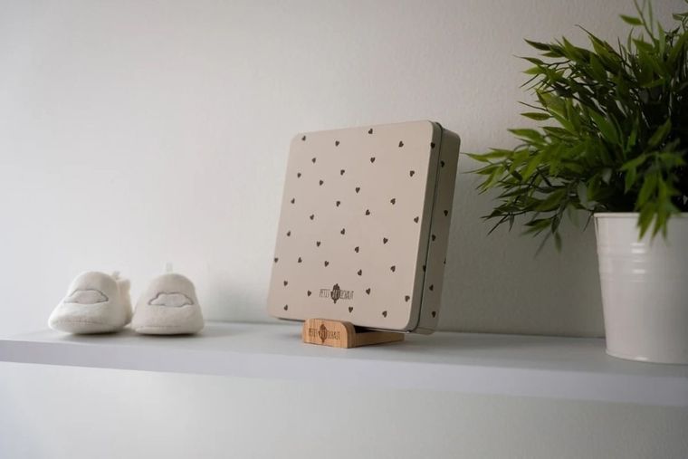 Petit Artichaut, Serca, kwadratowe pudełko na odcisk