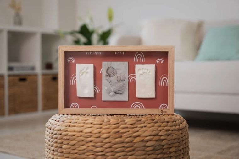 Petit Artichaut, Tęcza, ramka na dwa odciski i zdjęcie