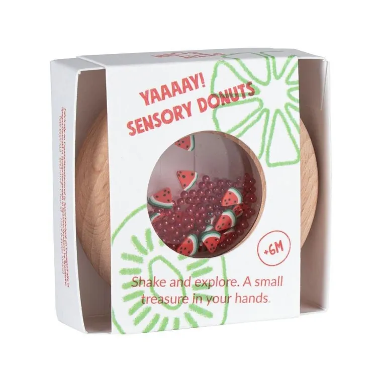 Petit Boum, grzechotka sensoryczna, arbuz