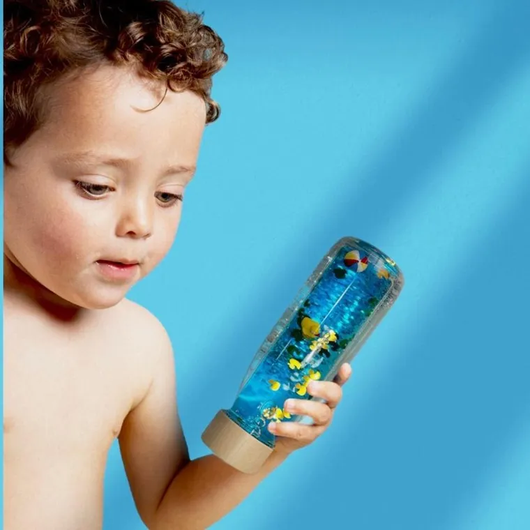 Petit Boum, Move, butelka sensoryczna dwufazowa, kaczka