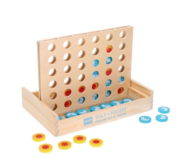 Petit Collage, Cztery w Rzędzie, Dzień i Noc, gra familijna