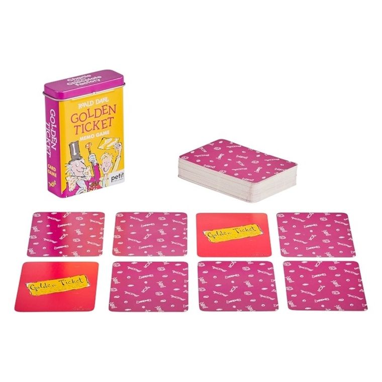 Petit Collage, Złoty Bilet, Roald Dahl, memory, gra pamięciowa