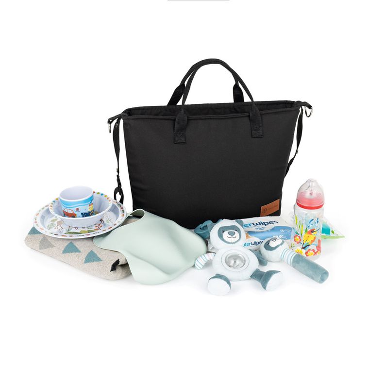 Petite&Mars, Bag, torba dla mamy, universal black