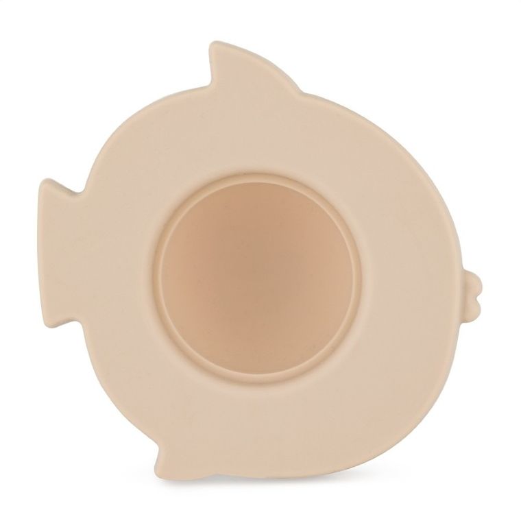 Petite&Mars, Fish Fiona, silikonowa zabawka pop-up, misty green, 6m+