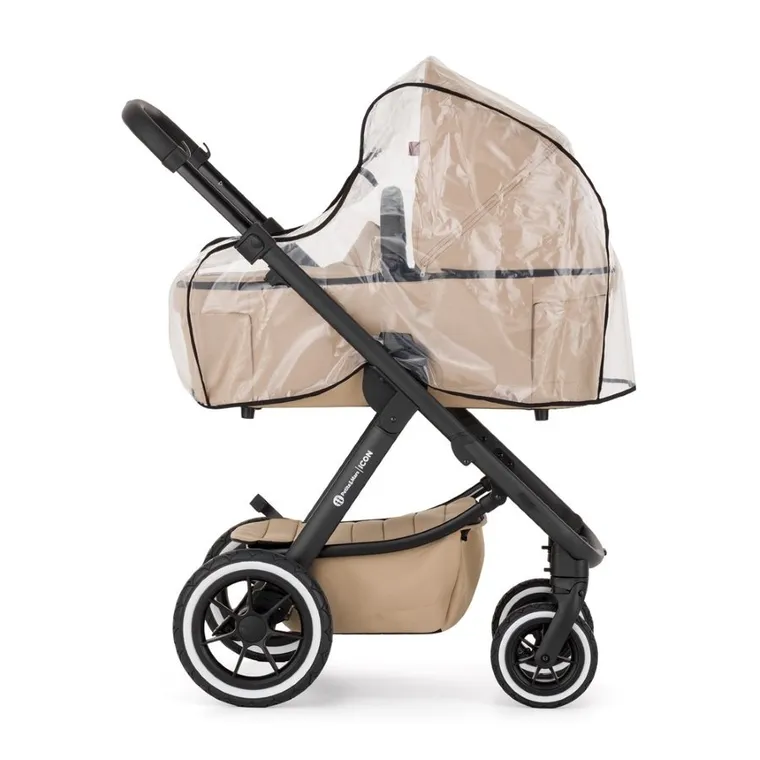Petite&Mars, folia przeciwdeszczowa na wózek z gondolą