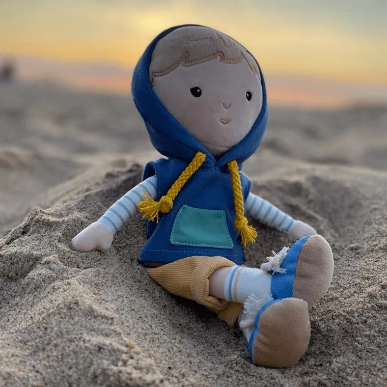 Petite&Mars, Max, lalka szmaciana, 35 cm