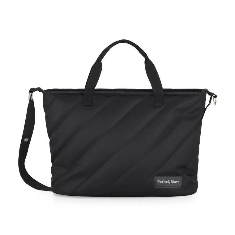 Petite&Mars, Mia, torba dla mamy, absolute black