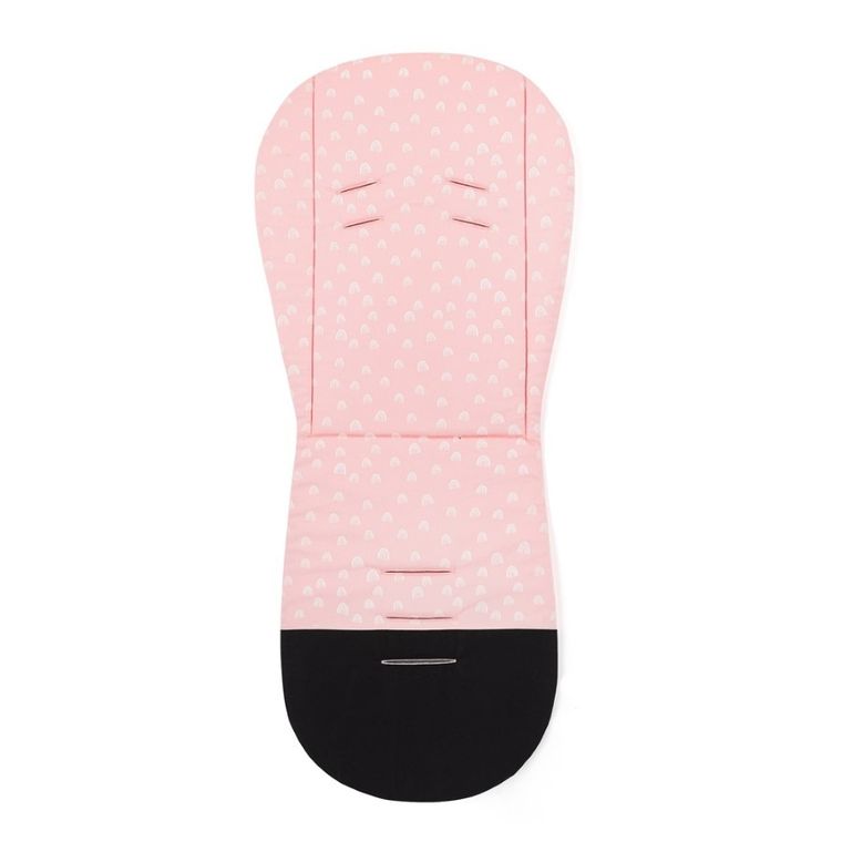 Petite&Mars, Rainbow, wkładka do wózka, dwustronna, foamy pink