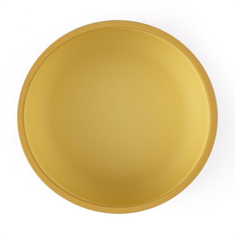 Petite&Mars, Take&Match, dwukolorowa miska, Intense Ochre, 6m+