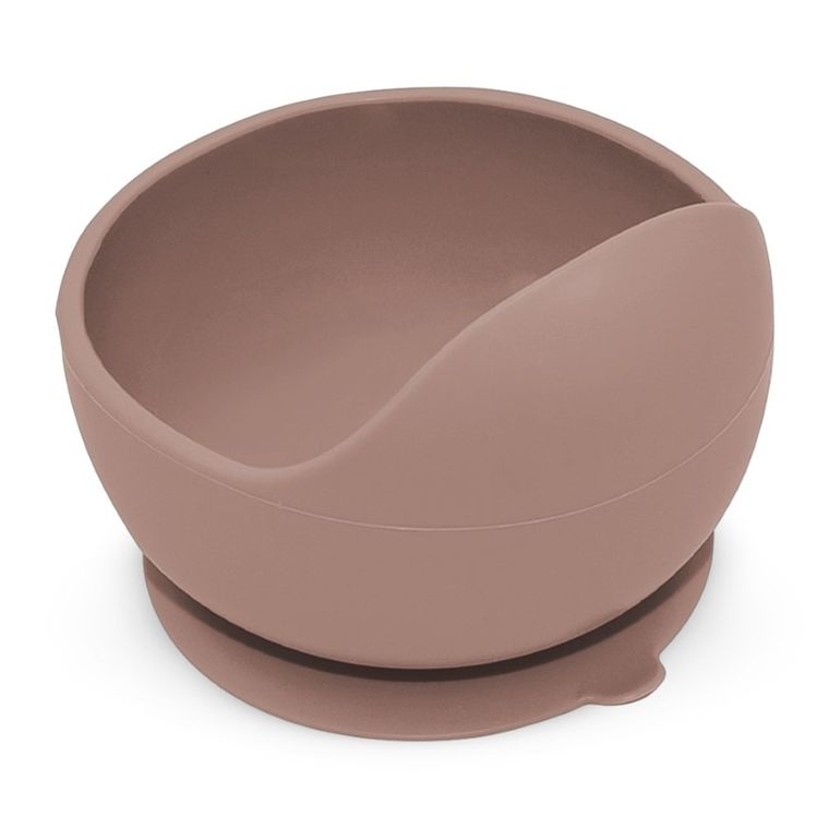 Petite&Mars, Take&Match, silikonowa miseczka z przyssawką, Velvet Latte, 6m+