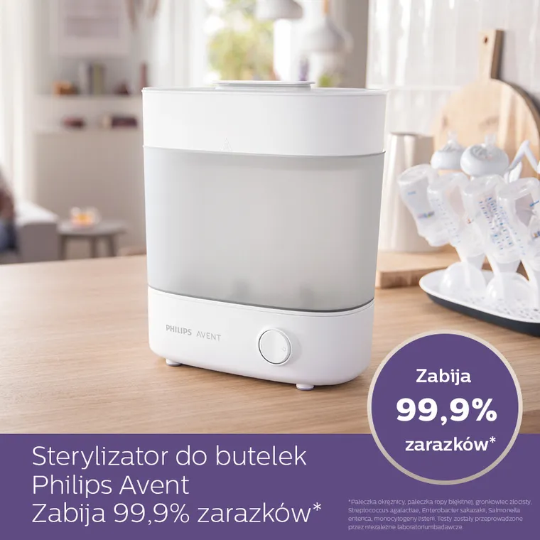 Philips Avent, kompaktowy sterylizator parowy