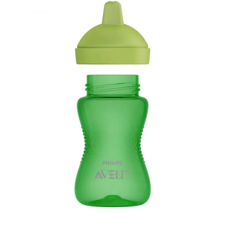 Philips Avent, kubek z twardym ustnikiem, 18m+, zielony, 200 ml