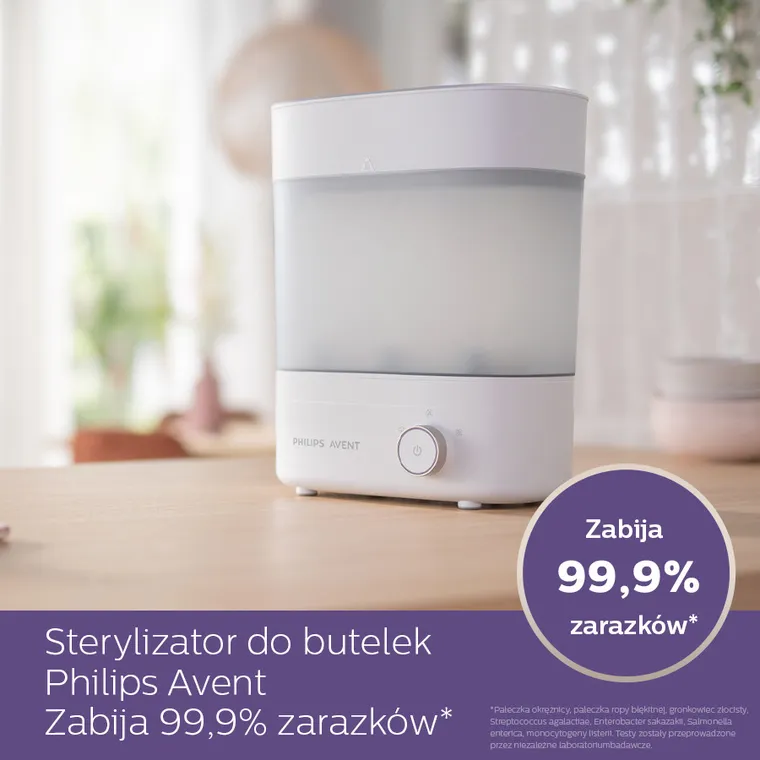 Philips Avent, Premium, kompaktowy sterylizator parowy