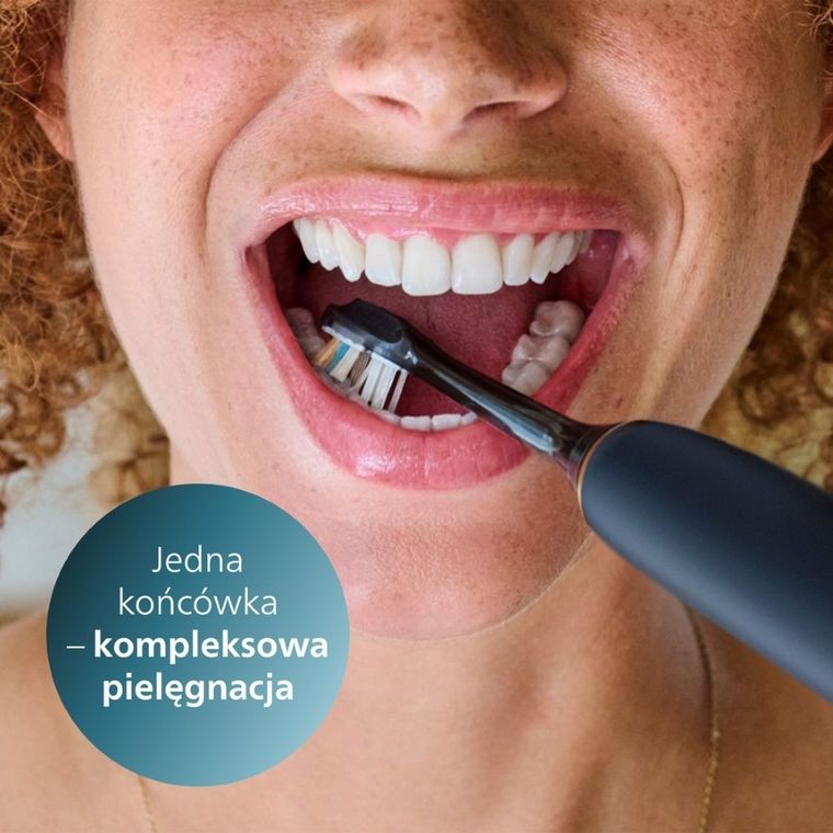 Philips, Sonicare, Premium ALL in ONE A3, końcówki do szczoteczki, czarne, 2 szt., HX9092/88