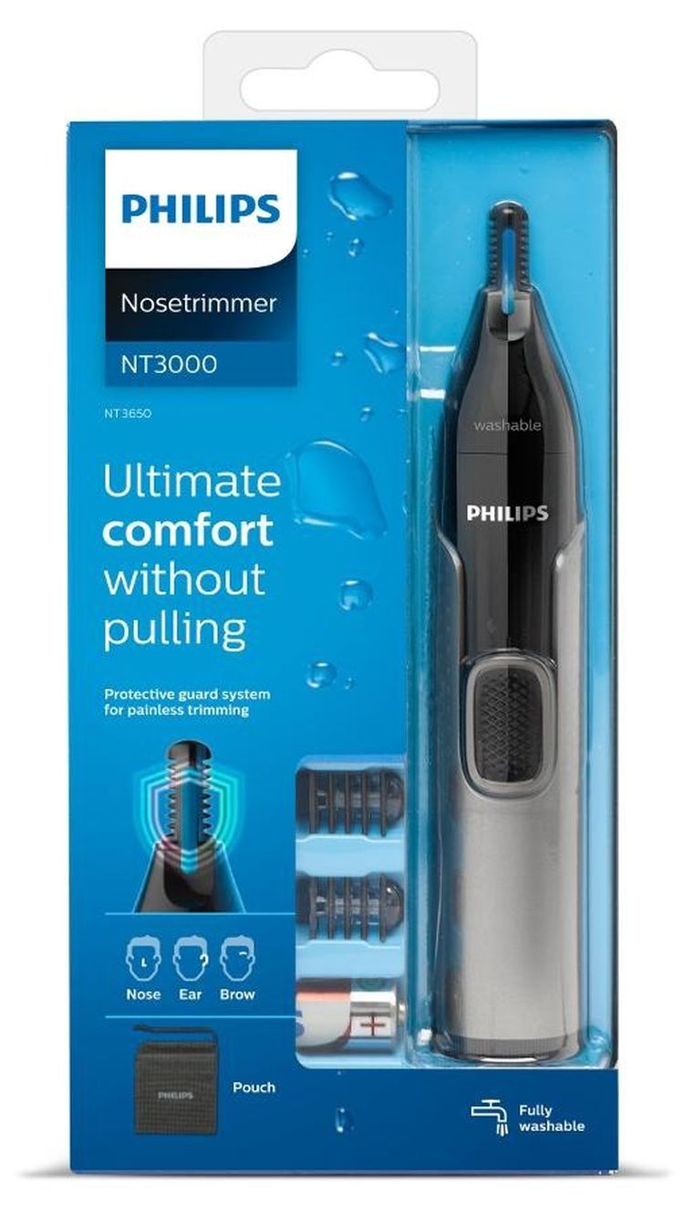 Philips, trymer do nosa i uszu, NT 3650/16