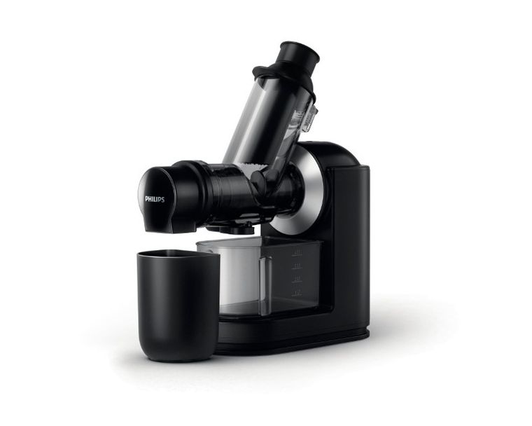 Philips, wyciskarka wolnoobrotowa, HR1889/70, 150W, czarny