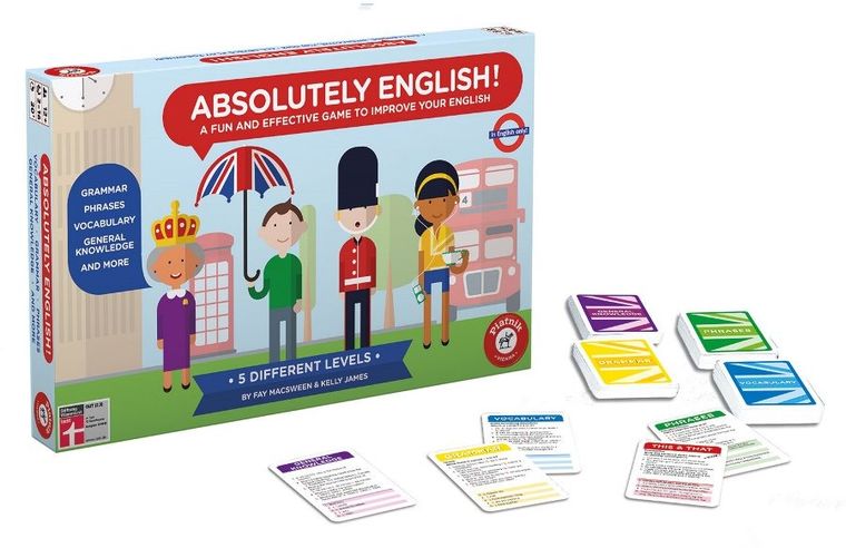 Piatnik, Absolutely English, gra edukacyjna