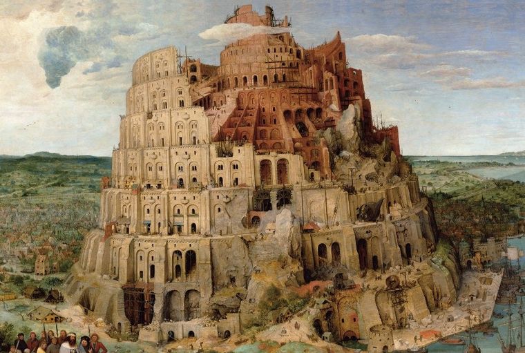 Piatnik, Brueghel: Wieża Babel, puzzle, 1000 elementów