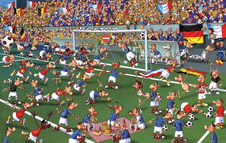 Piatnik, Piłka Nożna, 1000 elementów