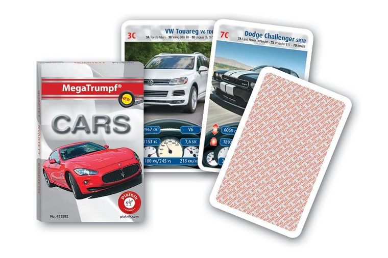 Piatnik, Quartet, Samochody, gra karciana