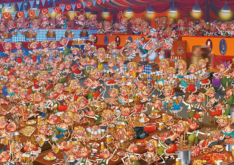 Piatnik, Ruyer, Festiwal Piwa, puzzle, 1000 elementów