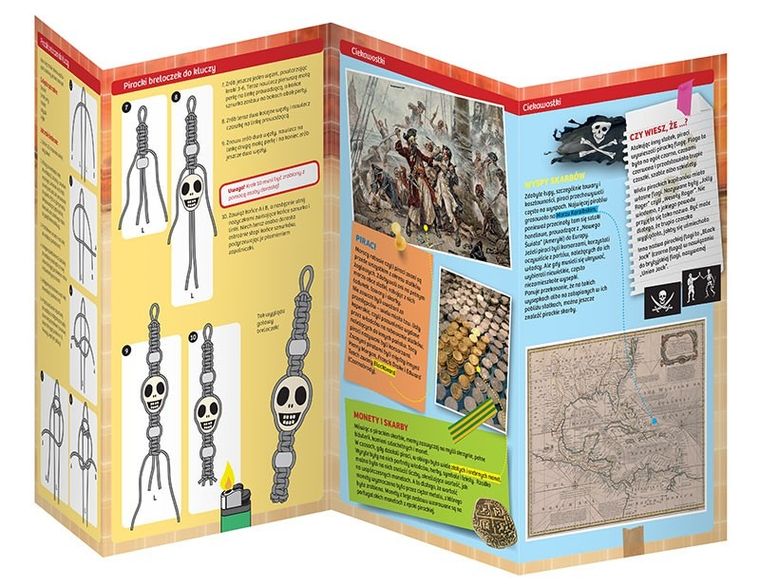 Piatnik, Skarb Piratów, zestaw naukowy
