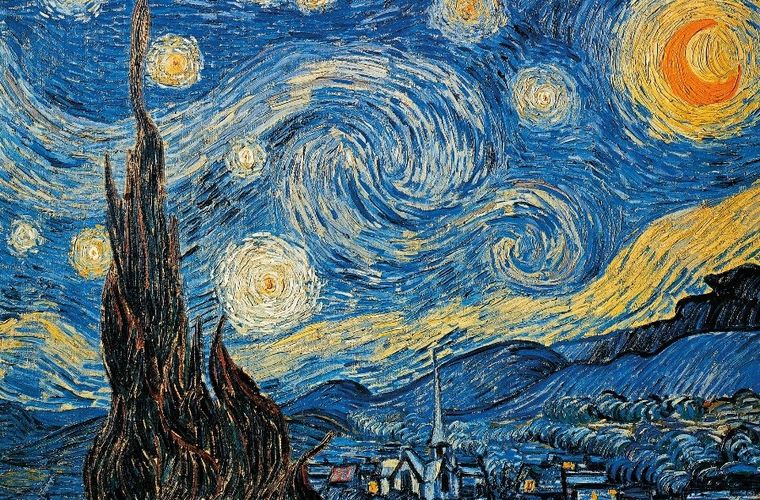Piatnik, Van Gogh: Gwiaździsta noc, puzzle, 1000 elementów