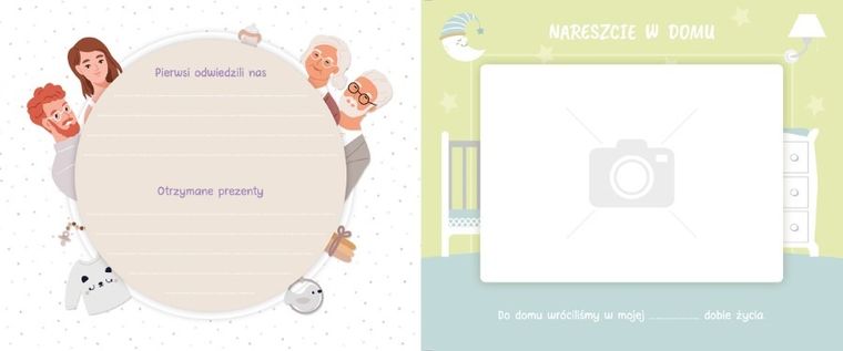 Pierwszy album naszej córeczki. Pamiętnik wspólnych chwil