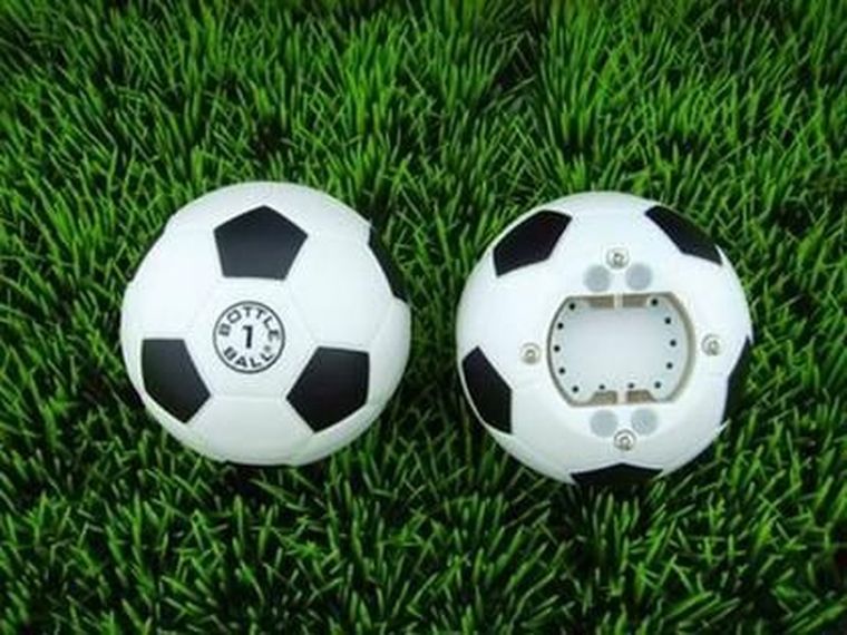 Piłka nożna, dźwiękowy otwieracz, biały