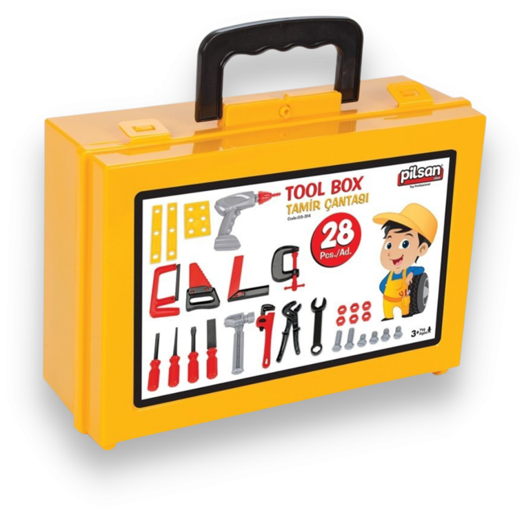 Pilsan, zestaw małego majsterkowicza, zestaw narzędzi, 28 szt.