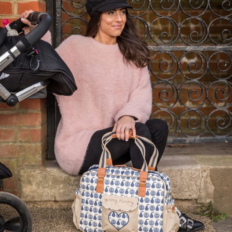 Pink Lining, Yummy Mummy, torba, Apples&Pears Blue