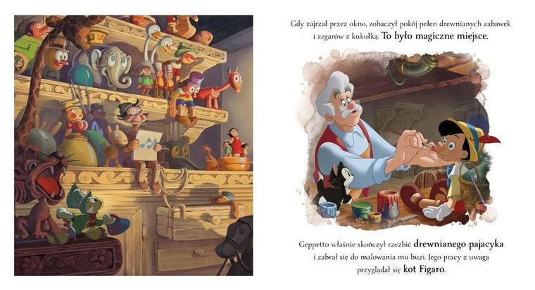 Pinokio. Historia drewnianego pajacyka