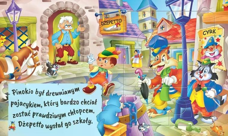 Pinokio. Historyjki do układania