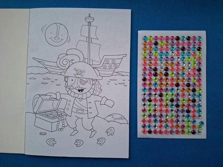 Piraci. Kolorowanki mini