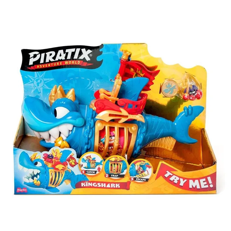 Piratix, King Shark, figurka