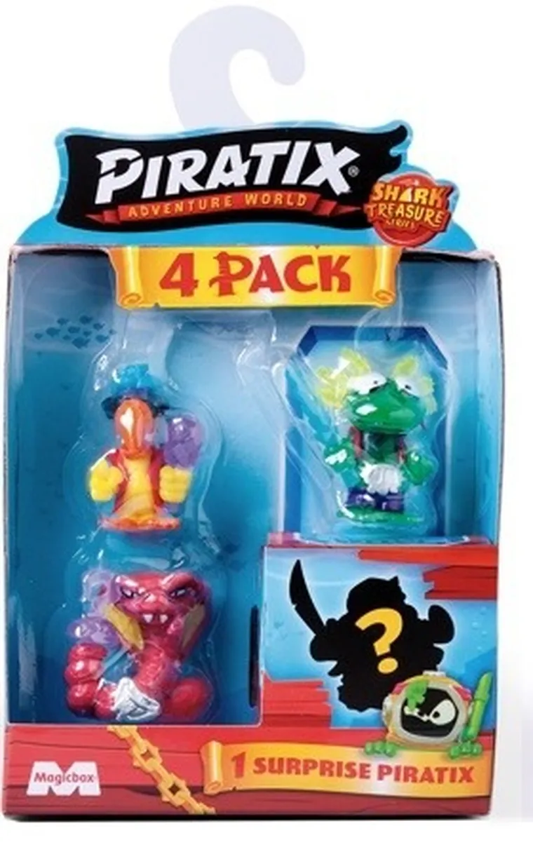 Piratix, Shark Treasure, saszetka z figurkami, 1 szt.