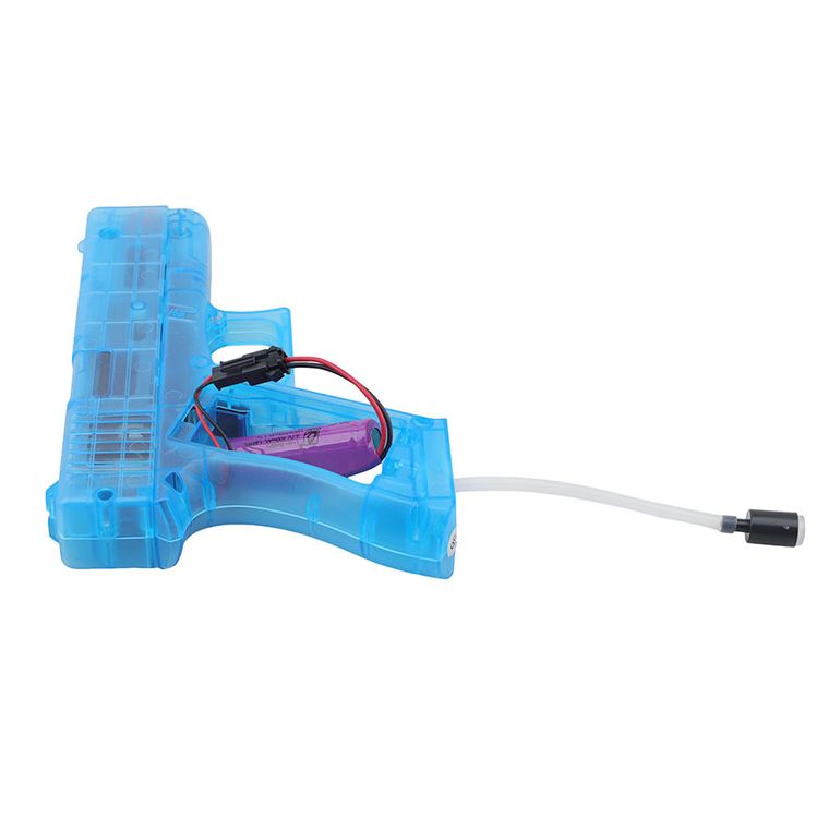 Pistolet na wodę ze światłem, elektryczny, niebieski