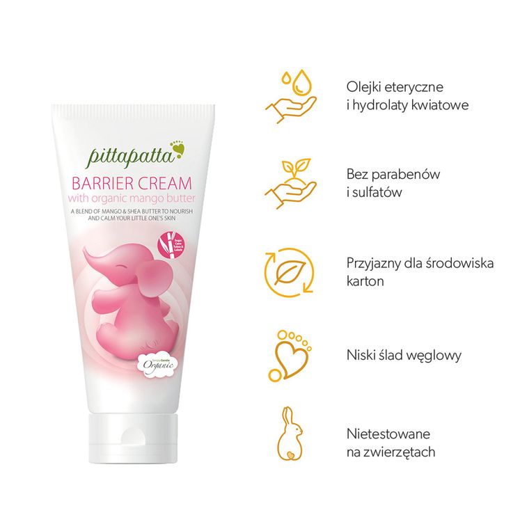 Pitta Patta, Organiczny krem do pielęgnacji szczególnie narażonej skóry, 150 ml