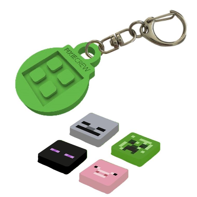 Pixie Crew, kreatywny, silikonowy breloczek, zielony