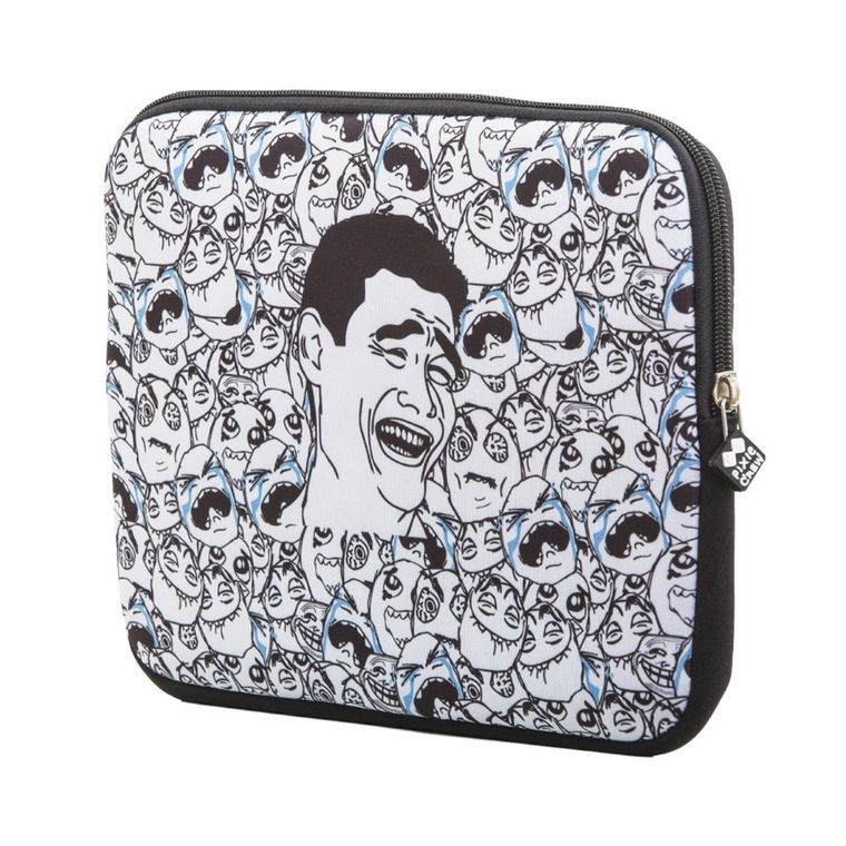 Pixie Crew, YaoMing, neoprenowy futerał na tablet, saszetka, czarny panel