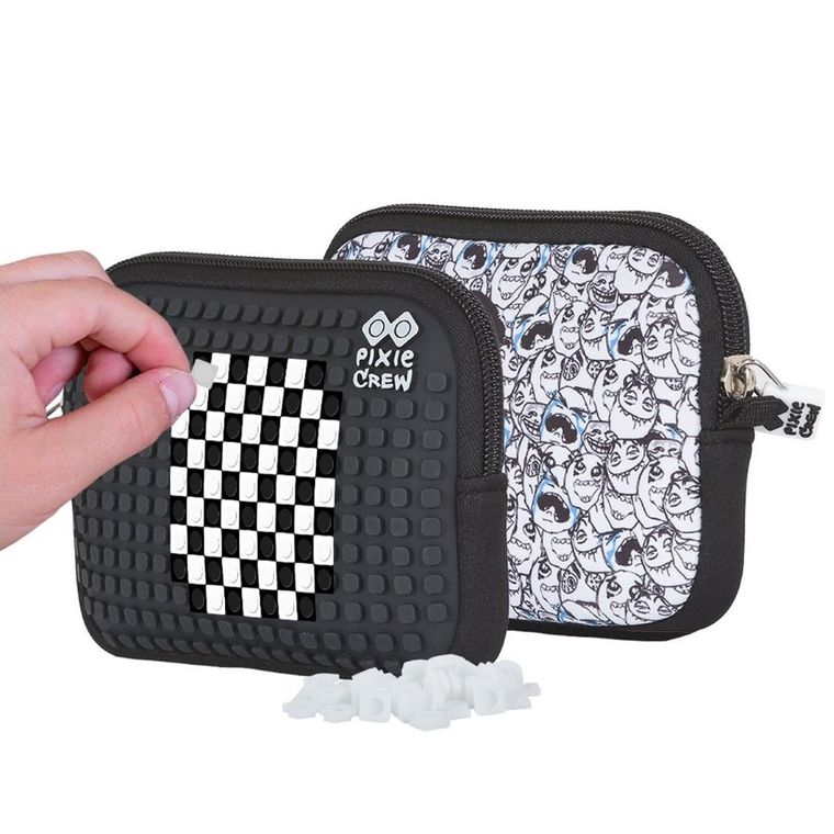 Pixie Crew, YaoMing, saszetka, kosmetyczka, czarny panel