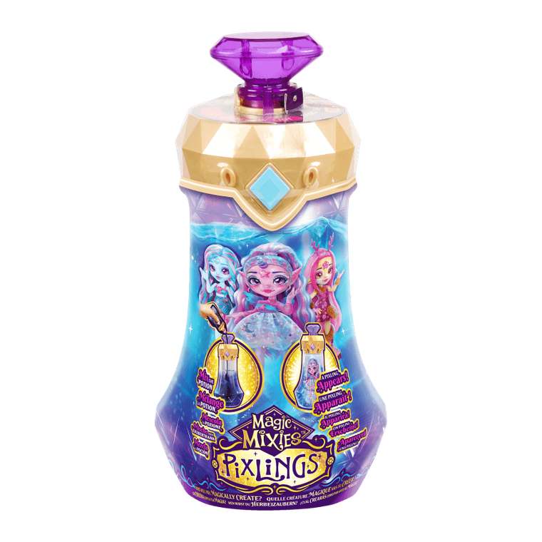 Pixlings, lalka syrena, niebieska