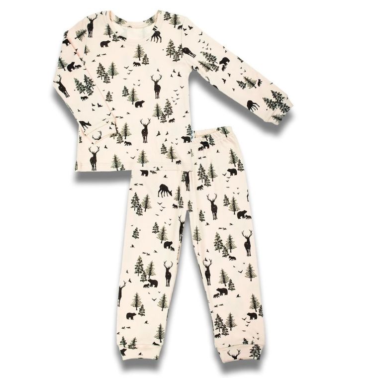 Piżama chłopięca, beżowa, Nicol