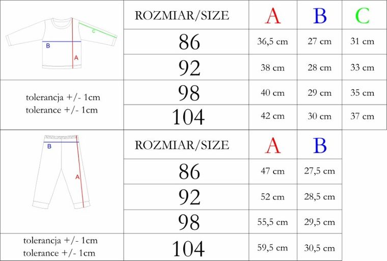 Piżama chłopięca, mix, Nicol