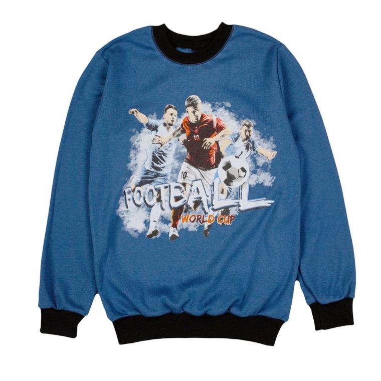 Piżama chłopięca, niebiesko-czarna, Tup Tup