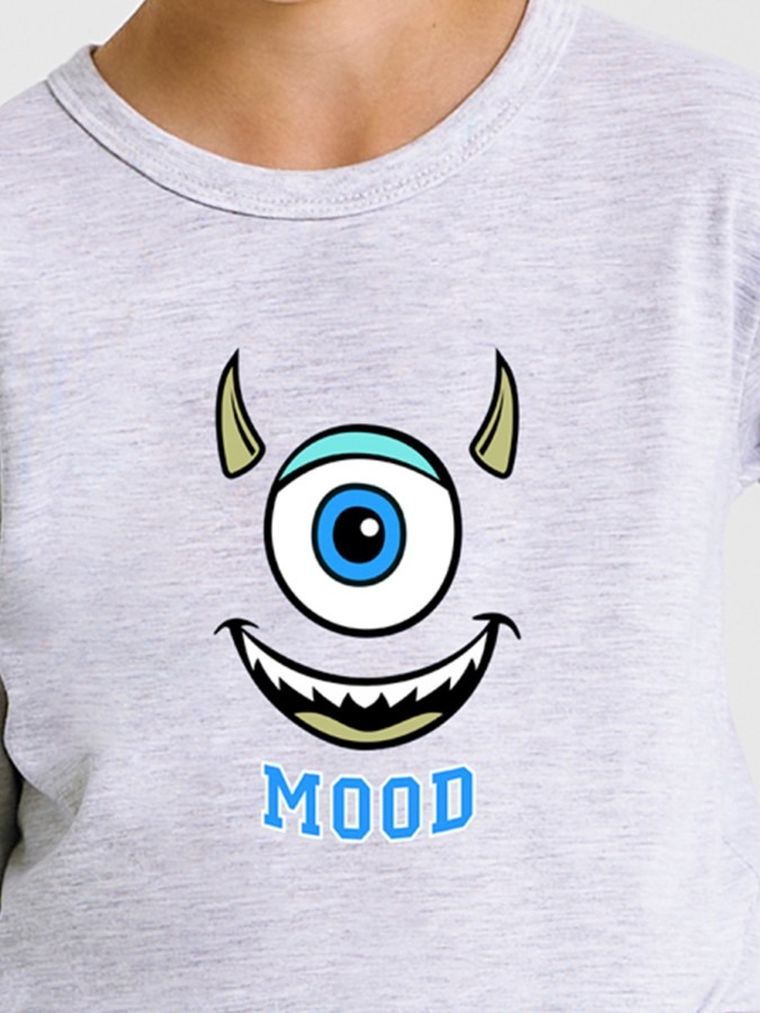 Piżama chłopięca, szara, Joel, Taro