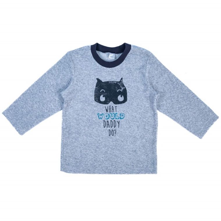 Piżama chłopięca, szara, Kanz