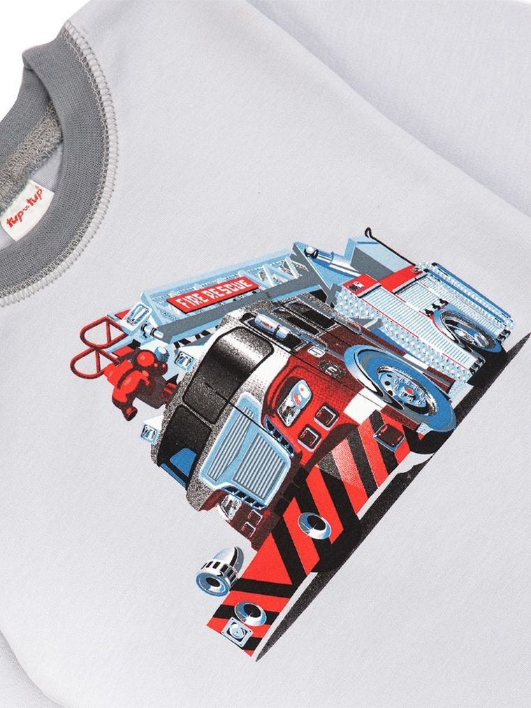 Piżama chłopięca, szara, Tup Tup