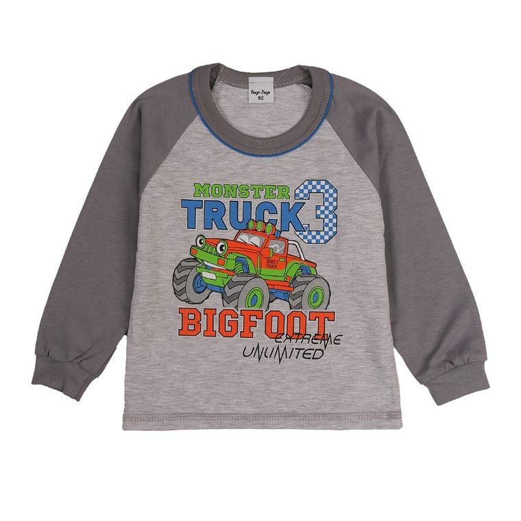 Piżama chłopięca, szara, Tup Tup